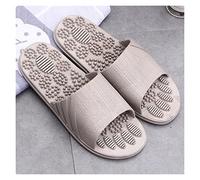 Pantuflas Zapatillas de casa de masaje de color caramelo de verano, zapatillas de baño for interiores, zapatillas de plástico for hombres y mujeres, zapatillas de pareja con personalidad a la moda Zap