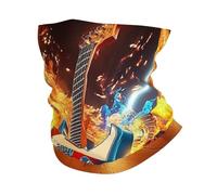 Pañuelo con diseño de explosión de guitarra, diadema, toalla para hombres y mujeres, máscara deportiva multifuncional