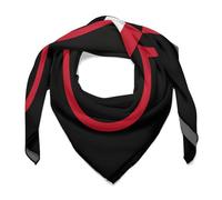 Pañuelo cuadrado con texto en inglés "I Love Syrian And Heart" para mujer, pañuelo para el cuello, 27 x 27 pulgadas