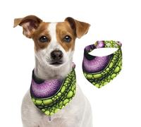 Pañuelo de algodón de doble cara para cumpleaños de perro, lavable, misterioso mal de ojo, baberos para perros pequeños, medianos y grandes, unisex, perros, gatos, mascotas, pequeño