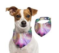 Pañuelo de algodón de doble cara para cumpleaños de perro, lavable, para perros pequeños, medianos y grandes, unisex, para perros, gatos, mascotas, pequeño