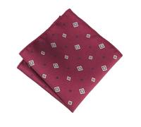 Pañuelo de bolsillo 2 pañuelos de bolsillo 24 cm, elegantes, poliéster, con estampado floral, color blanco y marrón, for caballero, for bodas, fiestas ocasiones especiales(Color25)