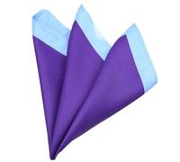 Pañuelo de bolsillo 2 pañuelos de bolsillo con estampado lunares rojos, florales, for el pecho, for bodas, caballeros, for hombre(Color8)