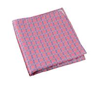 Pañuelo de bolsillo 2 pañuelos de bolsillo cuadrados moda for hombre, suaves, color marrón y verde, con lunares flores, for bodas negocios(Color27)