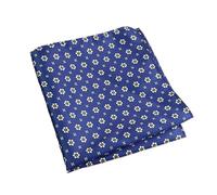 Pañuelo de bolsillo 2 pañuelos de bolsillo cuadrados moda for hombre, suaves, color marrón y verde, con lunares flores, for bodas negocios(Color30)