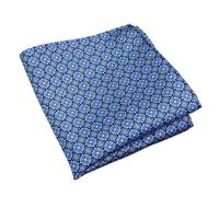 Pañuelo de bolsillo 2 pañuelos de bolsillo cuadrados moda for hombre, suaves, color marrón y verde, con lunares flores, for bodas negocios(Color5)