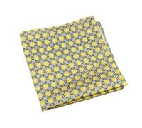 Pañuelo de bolsillo 2 pañuelos de bolsillo cuadrados moda for hombre, suaves, color marrón y verde, con lunares flores, for bodas negocios(Color26)