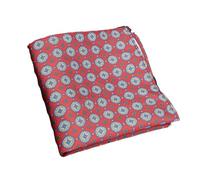 Pañuelo de bolsillo 2 pañuelos de bolsillo cuadrados moda for hombre, suaves, color marrón y verde, con lunares flores, for bodas negocios(Color33)