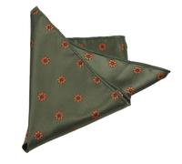 Pañuelo de bolsillo Pañuelo cuadrado de bolsillo 23 cm for hombre, for vestir, for el pecho, for negocios, formal, color marrón dorado claro(Color19)