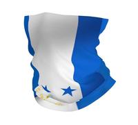 Pañuelo De Cabeza Mitad Honduras Mitad Nicaragua Bandera De Nicaragua Ciclismo Sin Costura Cuello Bufanda Caza Impreso Cuello Pañuelo