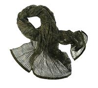 Pañuelo de estilo militar para cuello o cabeza, camuflaje, Digital Woodland, 190 x 90 cm