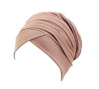 Pañuelo de la Cabeza de Las Mujeres Chemo cáncer Sombrero Gorra Sleep Turban Head Wraps Headwear Traceless Bonnet Cap Night Hat