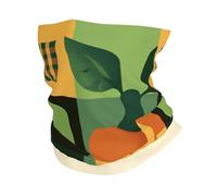 Pañuelo de pie con estampado de rábano blanco, diadema, toalla para hombres y mujeres, máscara deportiva multifuncional