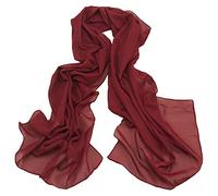 Pañuelo de seda de gasa liso para mujer, color caramelo, para el cuidado de la cabina, paños brillantes, J., Talla única