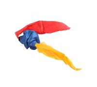 Pañuelo de seda mágica que cambia de color - Pañuelo de transformación de 4 colores para actuaciones ilusorias escénicas, tela de 25 x 25 cm