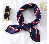 Pañuelo de seda para mujer FBFG, pañuelo cuadrado arrugado para el cabello con cuello para mujer, pañuelo estampado para el cabello para niñas FX-143