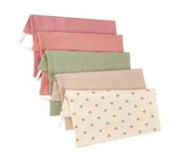 Pañuelo facial para bebés para niños y niñas, 0 - 12 meses, transpirable, cómodo, babero con gancho para colgar, manopla para niños pequeños, ropa de baño para niños