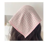 Pañuelo for el Pelo con Estampado Floral Fino, Accesorio for el Pelo, Bolso, pañuelo pequeño for la Cabeza, Bandana for la Cabeza(H)