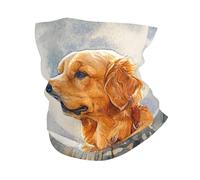 Pañuelo impreso con texto en inglés "Look At The Dog In The Sea" para la cabeza, toalla para hombres y mujeres, máscara deportiva multifuncional