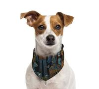 Pañuelo lavable para perros indios amazónicos brasileños, bufanda para mascotas pequeñas a grandes, para niñas o niños, accesorios para mascotas