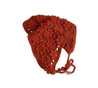 Pañuelo multiusos para bebé, de algodón, de poliéster, estilo retro, para actividades al aire libre, multiusos, rosso, Talla única