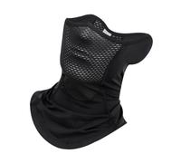 Pañuelo para el cuello, tubo de seda de hielo, cubierta para la cara, bandana, diadema, ciclismo, motocicleta, protección solar, polaina para el cuello, escalada, ciclismo, Negro, Talla única