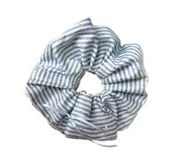 Pañuelo para el pelo, diseño de rayas, coleta grande, coleteros grandes que no hacen daño para niña, soporte para cola de caballo para mujer delgada