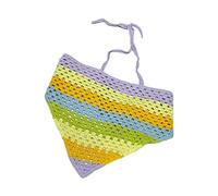 Pañuelo para el pelo, pañuelo para la cabeza, cabeza de ganchillo, turbante Kerchief, lindas diademas coloridas, accesorios para el cabello para mujeres y niñas
