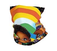 Pañuelo para la cabeza impreso del mes de la historia negra, diadema, toalla para hombres y mujeres, máscara deportiva multifuncional