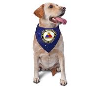 Pañuelo para Perro 49.ª División Blindada del Ejército De EE. UU. - Operación Tormenta del Desierto Triángulo Cómodo Toallas Triángulo, para Mascotas para Perros Pequeños Y Grandes, 70x30cm