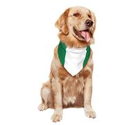 Pañuelo para Perro Bandera De Nigeria Bufanda De Mascota Decoración Suave Roupa para Caes, para Mascotas para Perros Pequeños Y Grandes, Gatos, 70x30cm