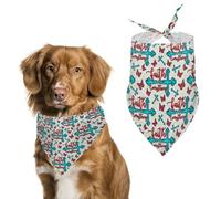 Pañuelo para Perro con Cruz de Piedras Preciosas Fe sobre Todo, Bufanda Triangular para Mascotas, Accesorio para Perros y Gatos medianos y Grandes (niños y niñas).