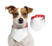Pañuelo para perro con estampado de bandera de Indonesia, bufanda de algodón suave para perros y gatos | Otoño, Navidad, 4 de julio