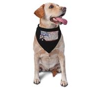 Pañuelo para Perro Cumpleaños De Lincoln. Cita De Abraham Lincoln: Defiende La Libertad. Triángulo Suave Cómodo Roupa para Caes, para Mascotas para Perros Pequeños Y Grandes, Gatos, 70x30cm