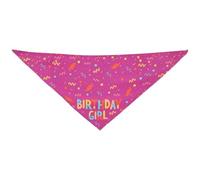 Pañuelo para perros, accesorio de cumpleaños para perros con babero triangular y bonito diseño de hueso, bufanda triangular suave, accesorio ajustable para perros pequeños y medianos