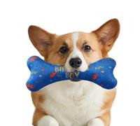 Pañuelo para Perros | Bandana De Cumpleaños con Hueso Juguete para Perritos - Bandana Ajustable Suave para Mascotas Pequeñas Paseos Carreras y Exteriores