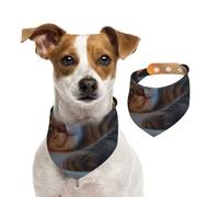 Pañuelo para perros Sleeping Cats in The Desert, ajustable para niños y niñas, adecuado para gatos y perros, accesorios para mascotas