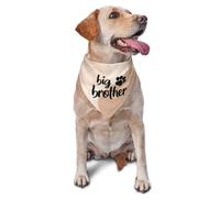 Pañuelo para Perros Y Gatos 30X70Cm Anuncio De Revelación De Género De Gran Hermano (Resumen) Triángulo Baberos Bufandas Ajustable Bufanda De Mascota Baberos Triangulares para Gatos Perros