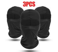 Pañuelo pasamontañas de 3 piezas, máscara de esquí de cobertura facial completa, gorro tipo gorro de punto transpirable para el cuello, para deportes al , pesca, senderismo, para mujer y hombre