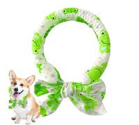 Pañuelo Refrescante Para Perros Con Collar - Collar Termorregulador Para Gatos | Bandana Transpirable para Perros con Efecto Frío, Accesorio Termorregulador para Aventuras en Climas Cálidos como Sende