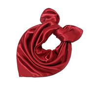 Pañuelo Rojo San Fermin Pañuelos Rojos Cuello San Fermín para Hombre Mujer Pañuelo Cuadrado Seda de Bolsillo Unisex Fiestas del Toro Clásicos Accesorio Tradicional Española para Pamplona 60X60 CM