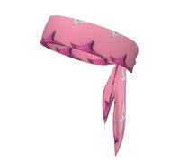 Pañuelo Tipo Bandana Reversible Unisex con Correa para Deportes de Arena, Ideal para Yoga, Fitness y Jogging. Color Negro.