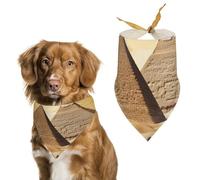 Pañuelo triangular lavable y ajustable para perros de Egipto antiguo, bufanda transpirable para mascotas pequeñas, medianas y grandes, bonito accesorio de moda para mascotas