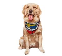 Pañuelo Triangular Mascotas 30X70Cm América Cultivada Suecia Sueco Raíces Suecas Pañuelo para Perros Y Gatos Algodón Bufanda De Mascota Baberos Triangulares para Gatos Perros