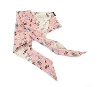 Pañuelo triangular para la cabeza, 24 x 15 x 4 cm, accesorio para el pelo de tela, para mujer, estilo pastoral, con encanto rústico para uso en exteriores