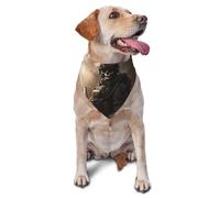 Pañuelo Triangular para Perros, Baberos para Uso Diario y Regalos de cumpleaños para Gatos y Perros - Soldado de Calavera apocalíptica