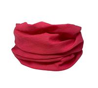 Pañuelo unisex sin costuras, multifuncional, bandana - tubo elástico, banda elástica, pasamontañas, máscara para cubrir la cara, máscara UV para yoga, correr, senderismo, ciclismo (rosa oscuro)