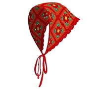 Pañuelo versátil para el pelo, diseño de flores, turbante para mujer, accesorios para el cabello, diademas de ganchillo