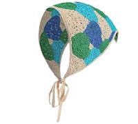 Pañuelo versátil para el pelo, diseño de flores, turbante para mujer, accesorios para el cabello, diademas de ganchillo