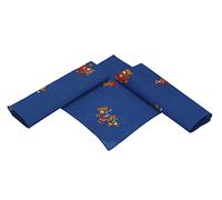 Pañuelos bandanas para el cuello o la cabeza con el motivo de paisley clásico, 3 piezas, tamaño 55x55cm, 100% algodón, de color azul marino
